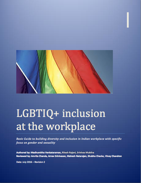 Employers’ Guide to Making Indian Workplaces LGBTIQ+ inclusive launched
