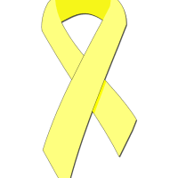 yellow ribbon [suicide prevention] image