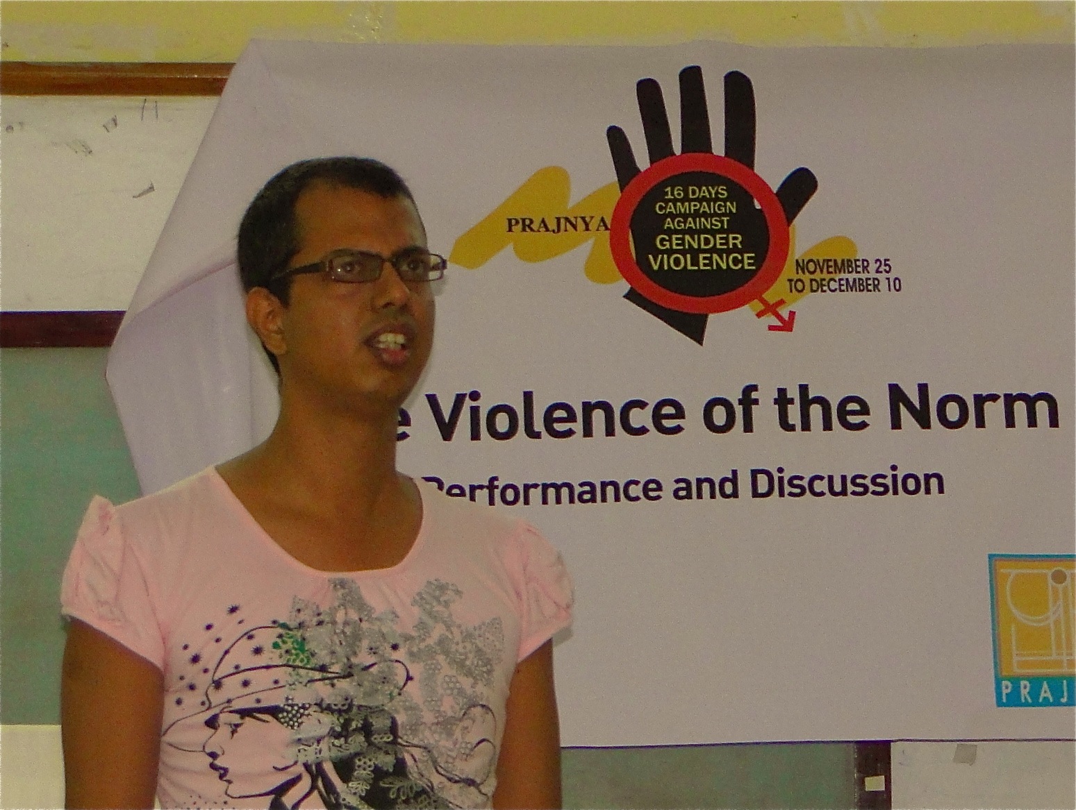 Growing into LGBTQ activism:  Vikram, Chennai