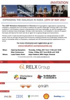LGBT Workplace Symposium Chennai: May 19, 2017