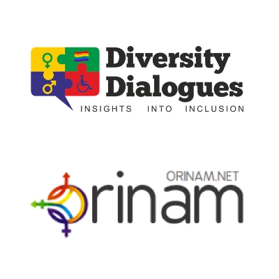 logos of Diversity Dialogues and Orinam