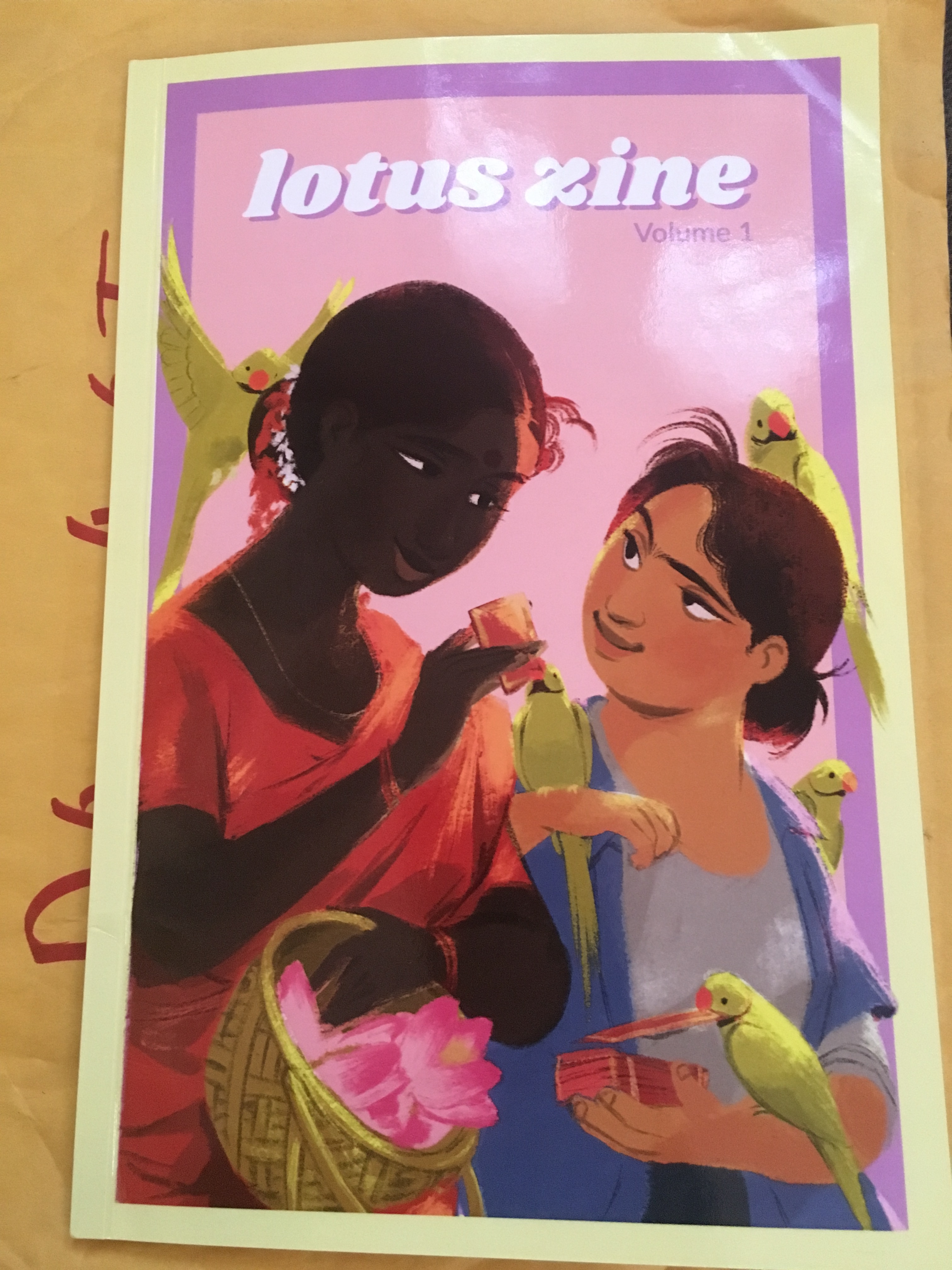 Lotus Zine Vol 1 : Anthology of South Asian LGBT+ art and literature
