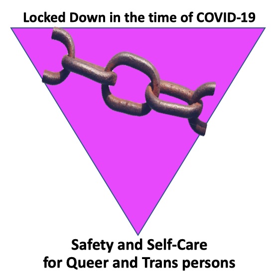 Locked Down in the Time of COVID-19:  Safety and Self-Care for Queer and Trans Persons