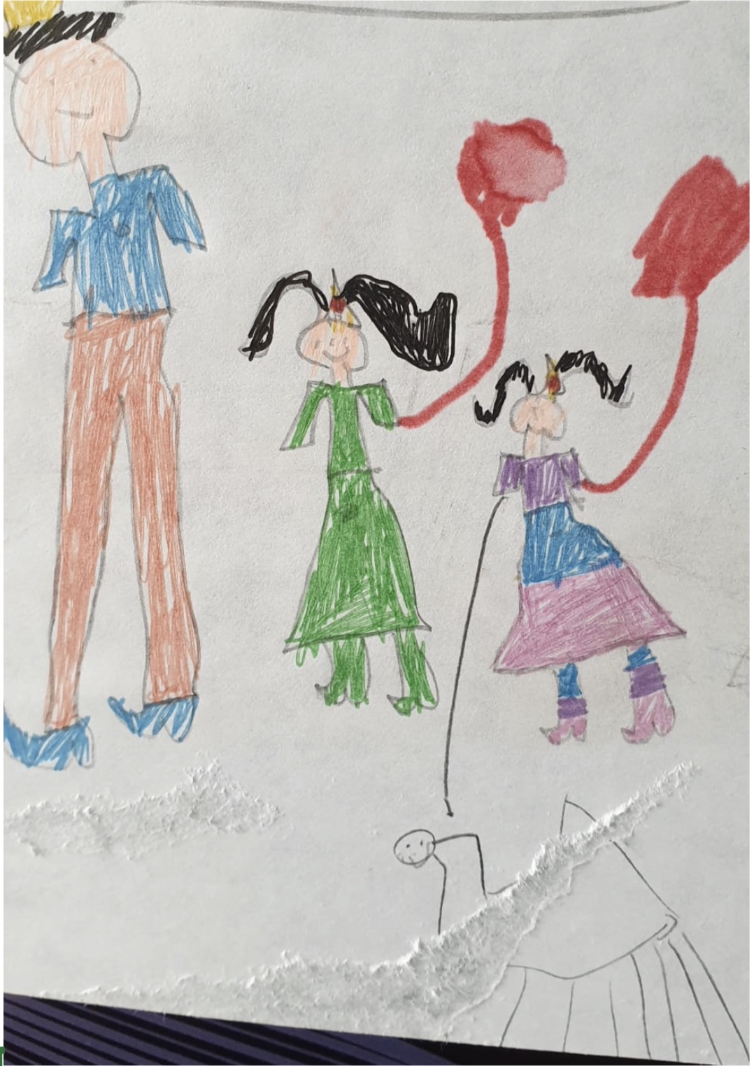 drawing by Tarun's children